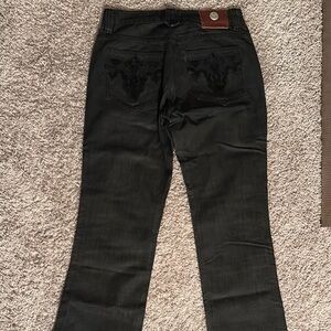 Antik Denim Black Bootcut Jeans